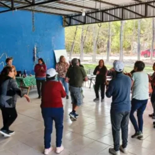 Encuentro y deporte para los Adultos Mayores en Ullum