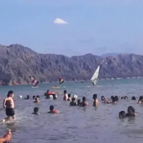 Desde este finde habilitan una zona del Dique de Ullum para bañarse