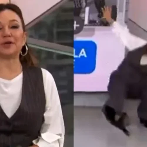 El blooper de Lorena Maciel en vivo se volvió viral