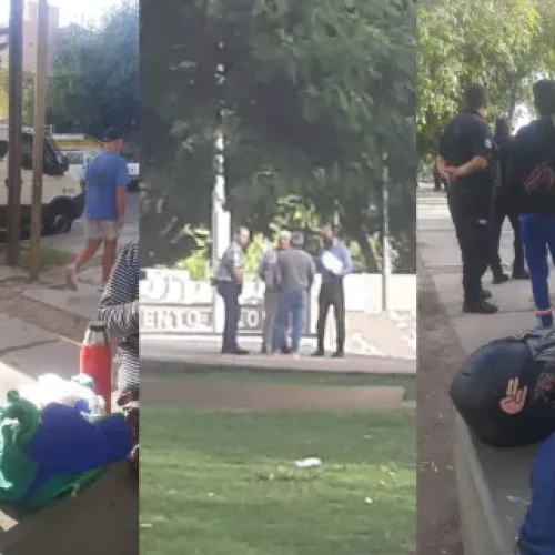 Desalojaron a vendedores ambulantes del Parque de Mayo