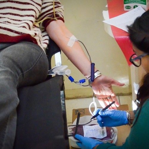 Salud convoca a donar sangre durante el mes de enero