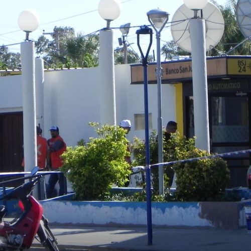 Discusiones que llevaron a un acto de violencia en el edificio municipal de 9 de Julio