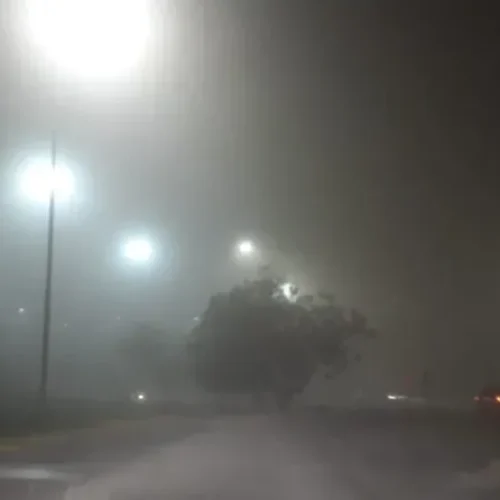 Luego de una jornada agobiante, se viene el viento sur