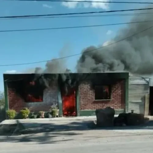 Explotó una garrafa y se salvaron de milagro