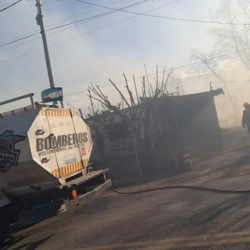 Por el viento Zonda, se registraron focos de incendios en varios departamentos