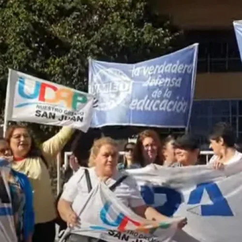 Paritaria docente en San Juan – 27 de febrero