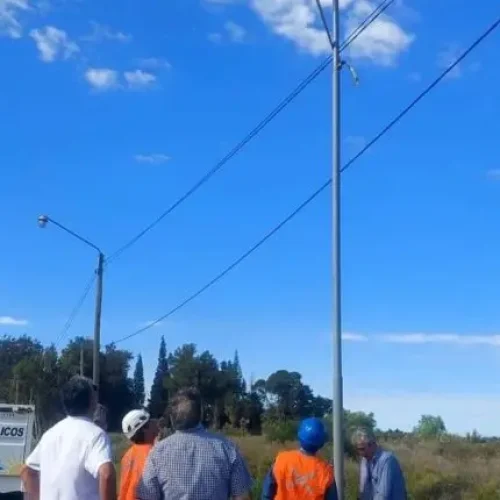 Rodolfo Jalife anunció el recambio de luminarias en rutas municipales