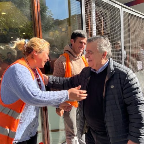 Llega el ex diputado nacional Mario Negri a la ciudad de Caucete