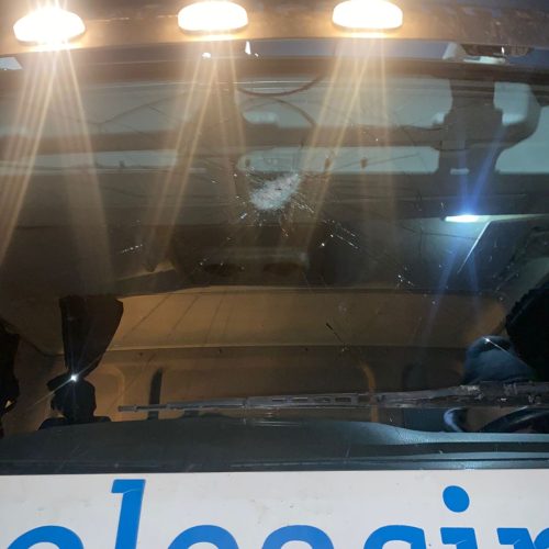 Violenta agresión a movilidades en Chacritas, mira quienes fueron.