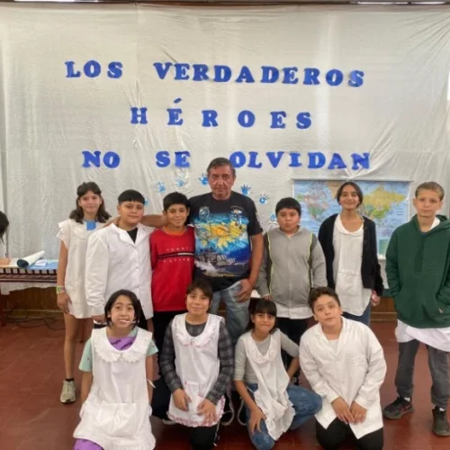 En 2025: más de 1600 estudiantes recibieron charlas de Veteranos de Malvinas