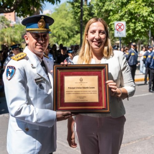 Se distinguió a la Policía Federal por su 204 aniversario