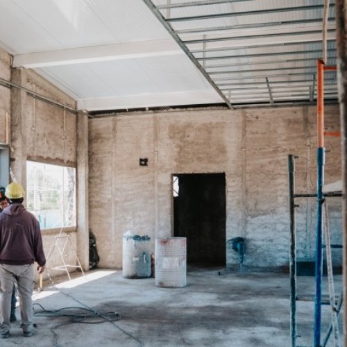 La construcción del CIC en el barrio Sierras de Marquesado avanza a buen ritmo