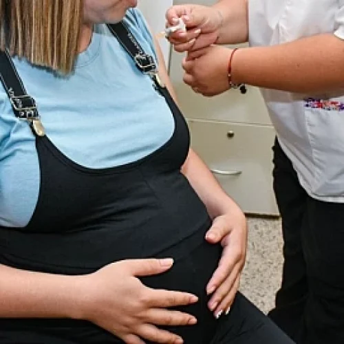 Más del 64% de embarazadas ya se colocó la vacuna contra el Virus Sincitial Respiratorio