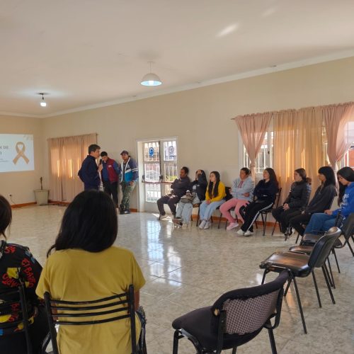 Charla con un eje central como tema, “Salud Mental”