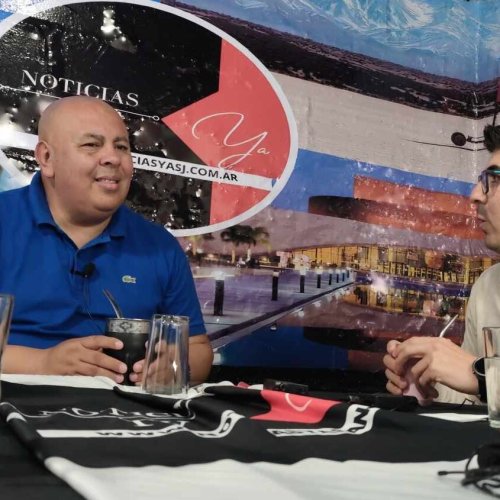 Edgar Orozco presidente del concejo deliberante de San Martin paso por NYA