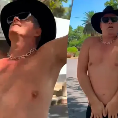 Mike Amigorena desató la polémica con un video bailando en el cementerio de Chacarita