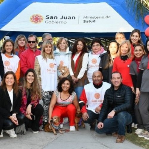 Amplia convocatoria de dadores de sangre en el Parque de Mayo