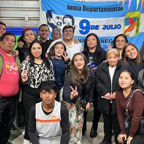 Habemus paz, amor y armonía en el PJ de 9 de Julio