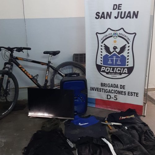 Operativo antidroga en 25 de Mayo, Caucete