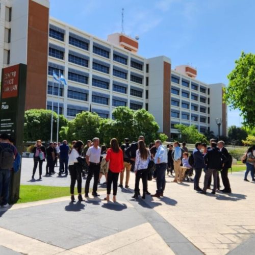 Nuevamente evacuaron el Centro Cívico por una amenaza de bomba