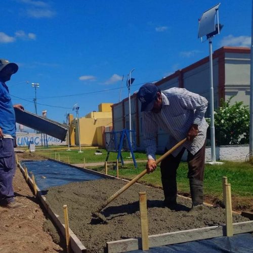 Continúan las obras y mejoras en el CIC de Las Chacritas