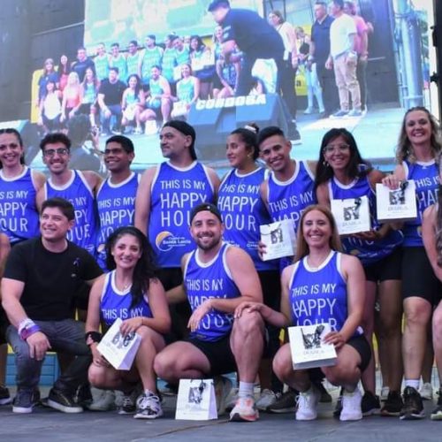 Exitoso Zumbathon en Santa Lucía