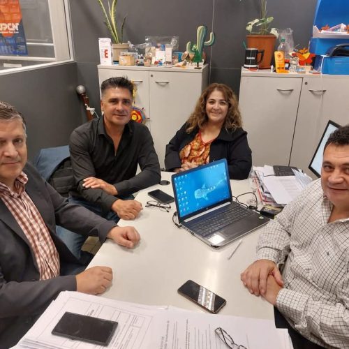 Reunión importante entre el Intendente Rodolfo Jalife y el Director del Área de Educación Técnica