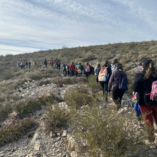 Senderismo en el cerro Pie de Palo