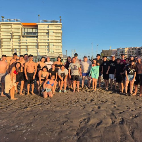 El intendente de Ullum acompañó a estudiantes de la EPET N°9 en su viaje de egresados