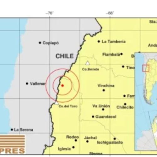 Fuerte sismo en San Juan