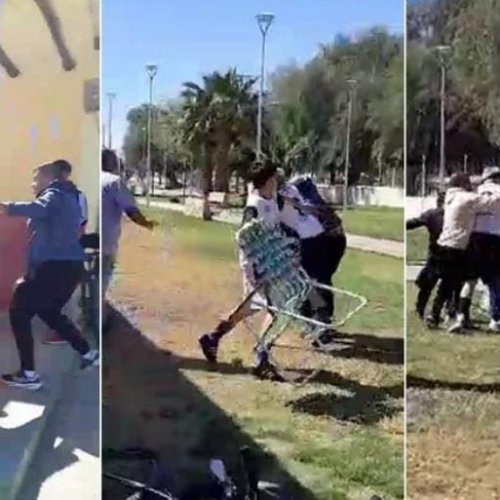 Descontrol y golpes en el futsal de los Juegos Evitas en Chimbas