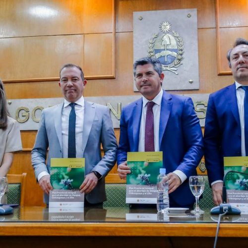 El gobernador Orrego presentó el Pan Integral Provincial contra el Dengue