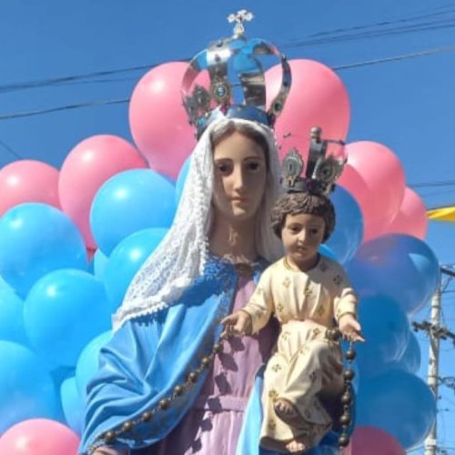 Fiestas patronales en honor a Ntra Sra del Rosario en 9 de Julio