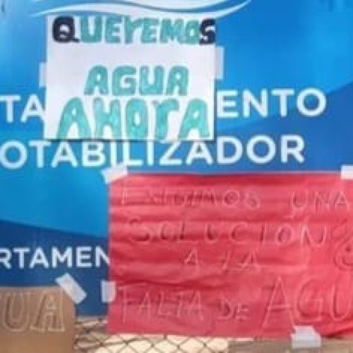 Vecinos en Valle Fértil tomaron la planta de OSSE: “Si no tenemos agua nosotros, no tiene nadie”