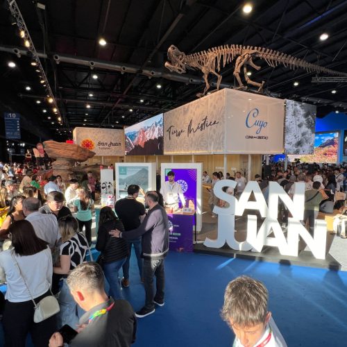 San Juan brilla en la FIT con su propuesta de dinosaurios, vinos, gastronomía regional y los mejores paisajes