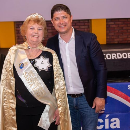 Santa Lucía coronó a su Reina del Adulto Mayor 2024