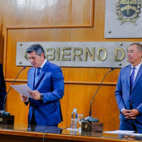 El gobernador Marcelo Orrego puso en función al nuevo Fiscal de Estado de San Juan