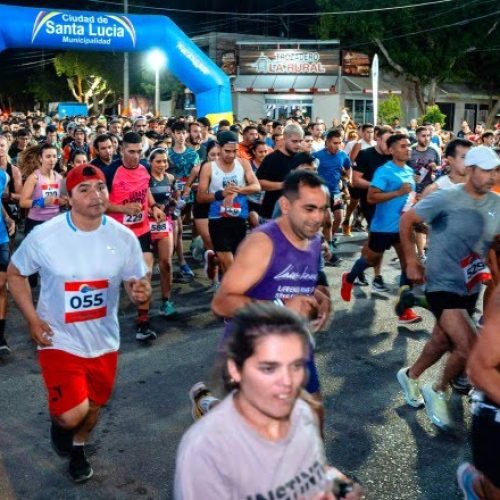 Se viene la maratón nocturna de Santa Lucía