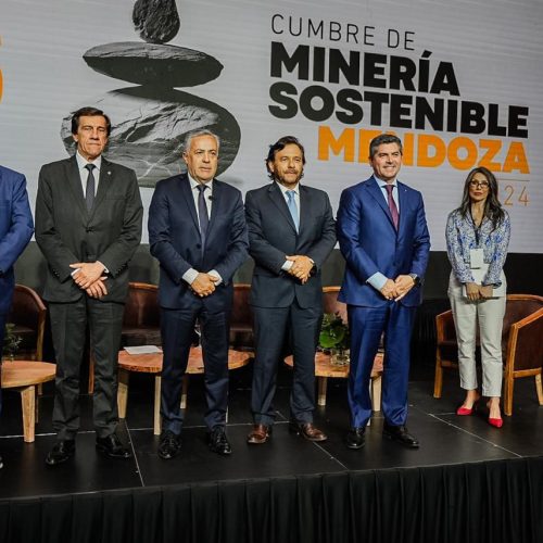 El gobernador Marcelo Orrego, primer presidente de la Mesa del Cobre