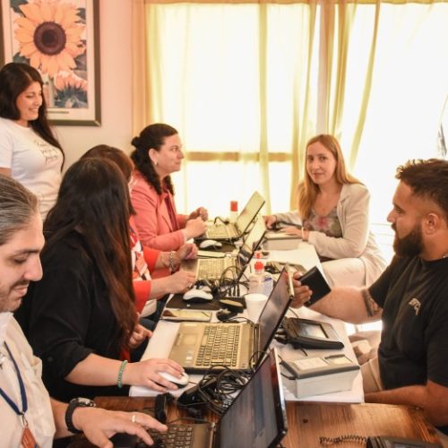 Un nuevo operativo de Gobierno se realizó en Pocito