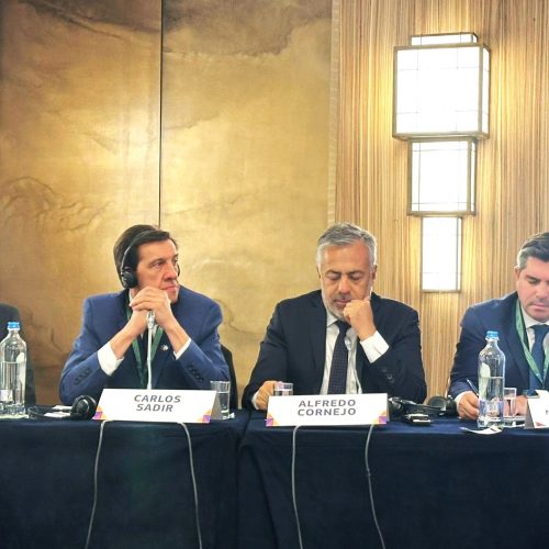 El gobernador Orrego participó del inicio de la “Raw Material Week” en la Unión Europea