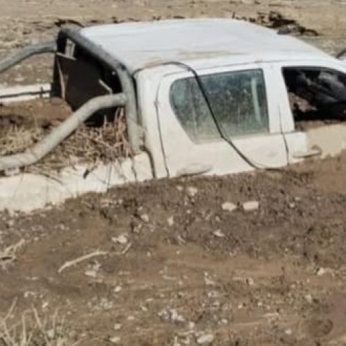 Milagro en Pachaco: encontraron con vida al trabajador que fue arrastrado por la creciente