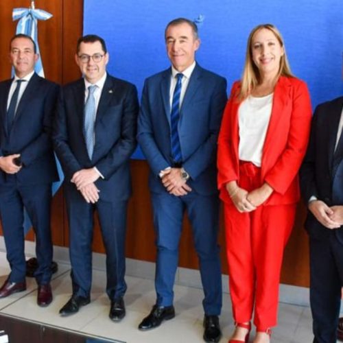 El vicegobernador Fabián Martín recibió al embajador de Irlanda