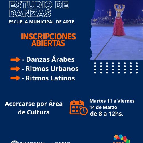 Abrieron las inscripciones para clases gratuitas de danza en 9 de Julio