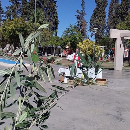 Domingo de Ramos en familia