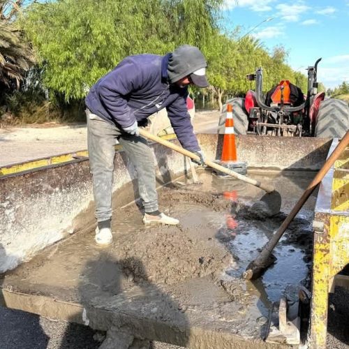 Continúan las obras y mejoras en 9 de Julio