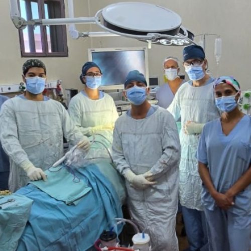 El Hospital Marcial Quiroga utilizó una nueva técnica quirúrgica para operación de pulmón