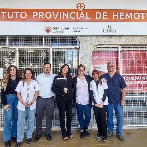 El IPHEM fue reconocido por la Planta de Hemoderivados de la Universidad Nacional de Córdoba