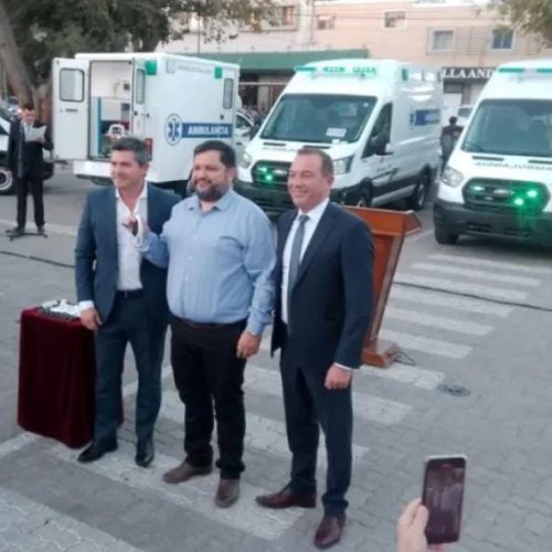 San Juan sumó 15 nuevas ambulancias para los hospitales