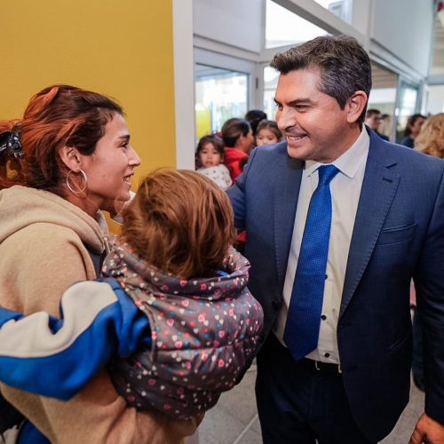 El gobernador inauguró un nuevo Centro de Desarrollo Infantil en Pocito